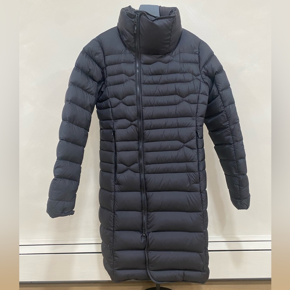 The North Face Women’s 550 Down Filled BLACK Mid-Length Puffer Coat Jacket XS